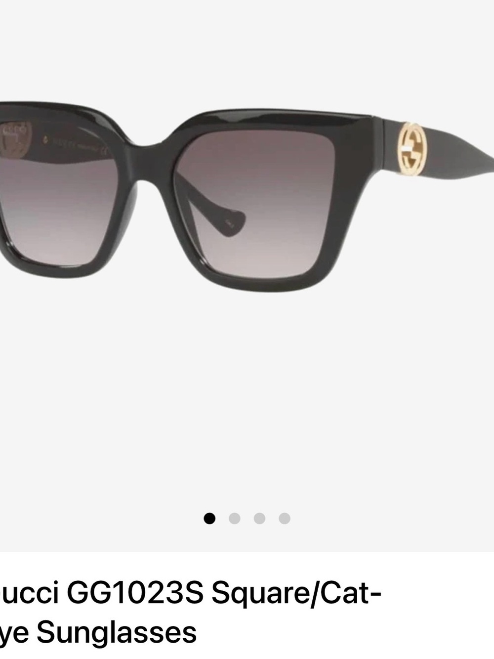Gucci Black Women's Sunglasses like new